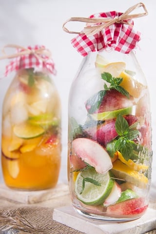 Wedding Reception Food Idea: Infused Tea